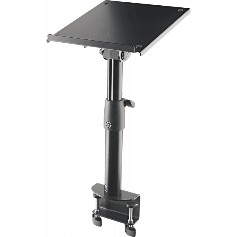 K&M 26778 - Support de table inclinable à fixation pour moniteur