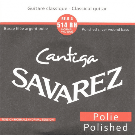 Savarez 514RH - 4e rouge filée nylon