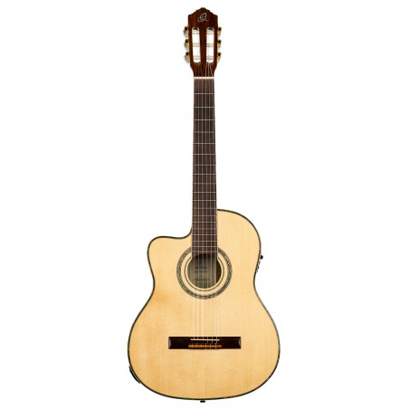 Ortega RCE141NT-L - Guitare ortega - epicea naturel – gaucher