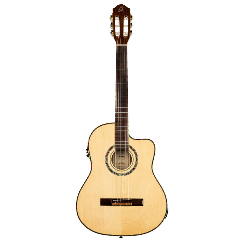 Ortega RCE145NT - Guitare ortega - epicea naturel