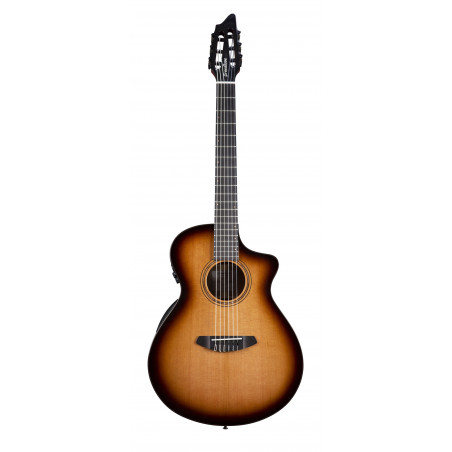 Breedlove – Guitare électro acoustique - solo pro concert nylon – edgeburst