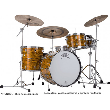 Pearl PSD924XPC-769 - Batterie president deluxe 4f rock 22'' sunset ripple