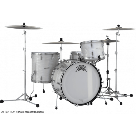 Pearl PSP923XPC-452 - Batterie president phenolic 3f rock 22'' pearl white oyster