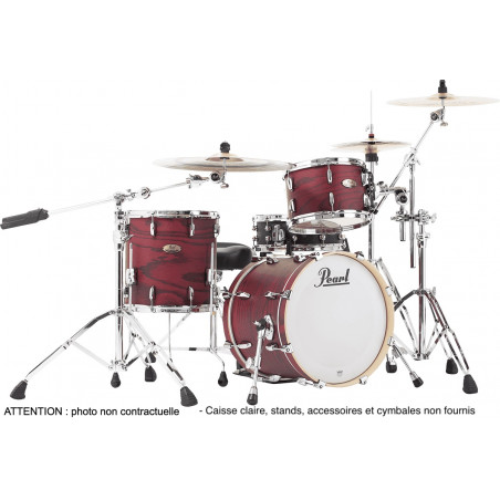 Pearl STS983XPC-847 - Jazzette 18'' 3 fûts - Scarlet Ash