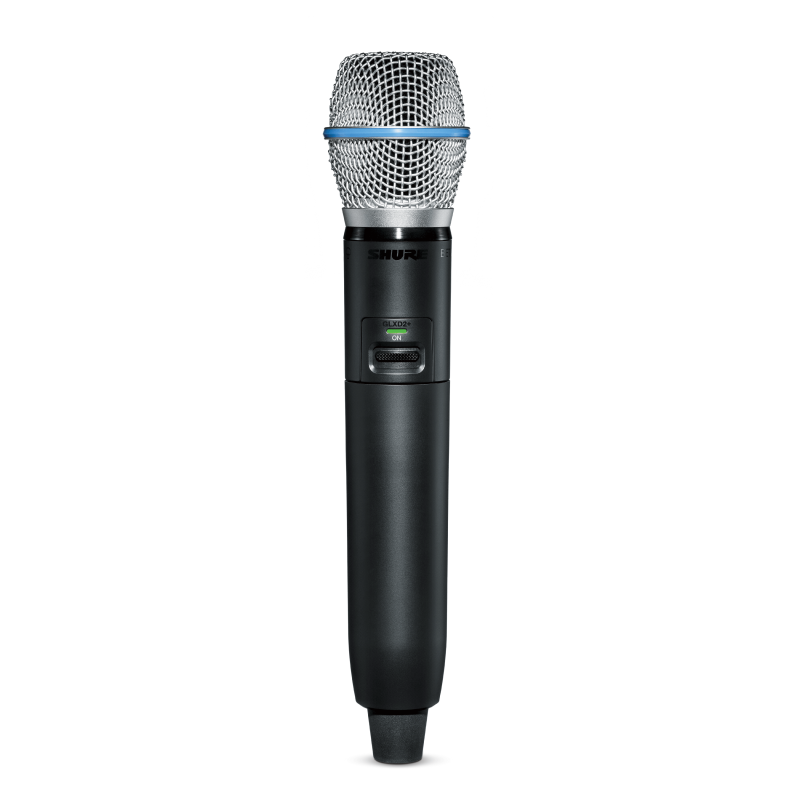 Shure GLXD2+-B87A-Z4 - Glxd2+ micro émetteur main beta87a