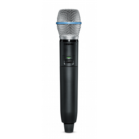 Shure GLXD2+-B87A-Z4 - Glxd2+ micro émetteur main beta87a