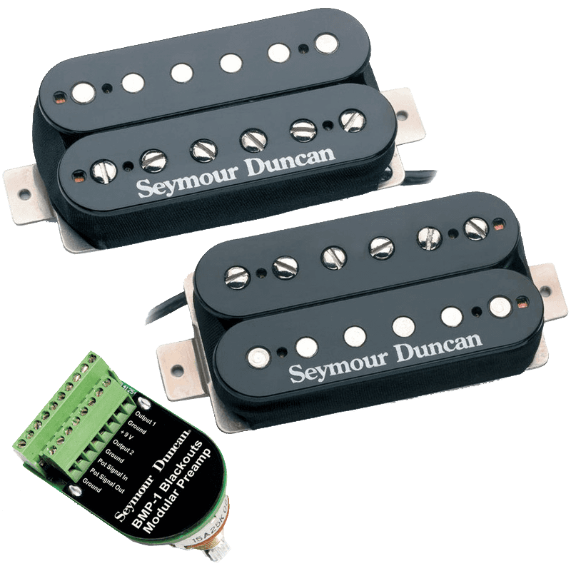 Seymour Duncan AHB-10S - Blackouts modular, kit noir