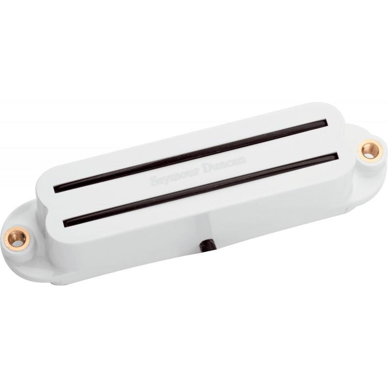 Seymour Duncan SCR-1B-W - Cool rails strat, chevalet, blanc