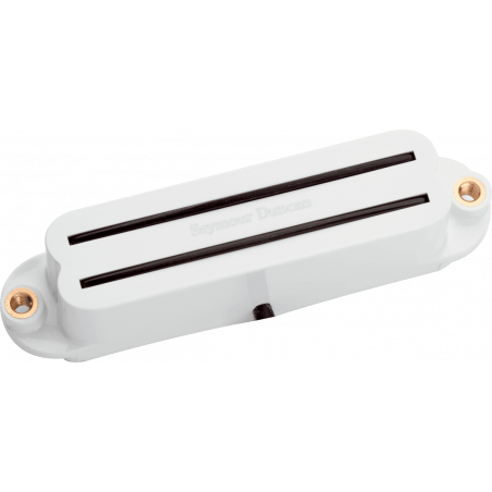 Seymour Duncan SCR-1B-W - Cool rails strat, chevalet, blanc