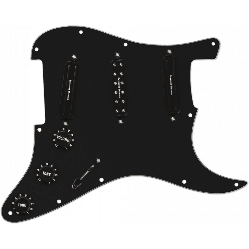 Seymour Duncan DMLP-B - Dave murray loaded pickguard noir