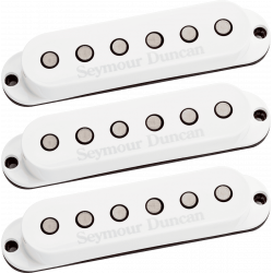 Seymour Duncan SSL-3-CSET - Hot strat cal, kit blanc