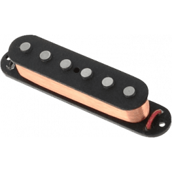 Seymour Duncan SJAG-2N - Hot jaguar, manche, noir