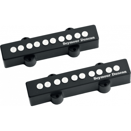 Seymour Duncan SJ5-3S - Kit quarter-pound jazz bass 5, noir