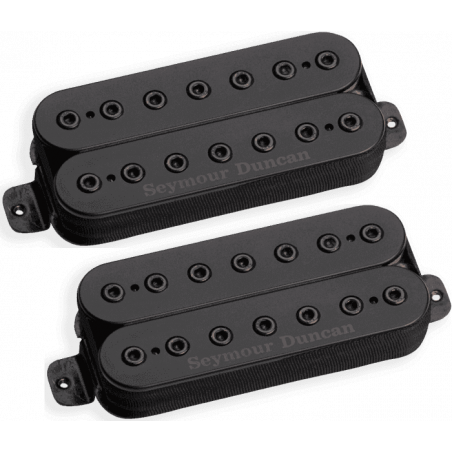 Seymour Duncan MH-ALPHA-OMEGA-SET-7 - Kit mark holcomb, noir, 7 cordes