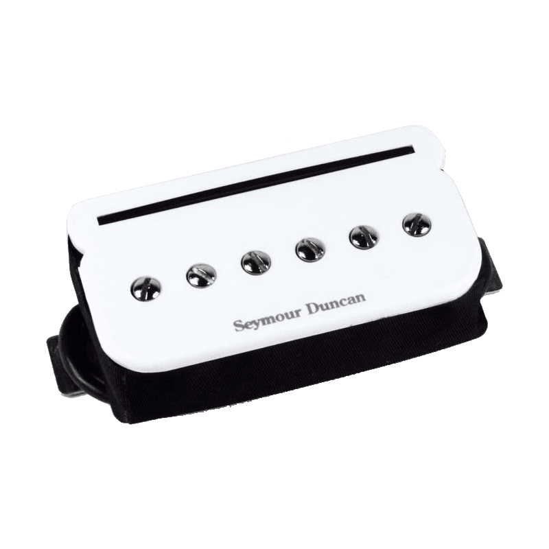 Seymour Duncan SHPR-1B-W - P-rails, chevalet, blanc