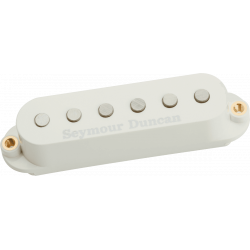 Seymour Duncan STK-S4M-W - Stack plus strat, milieu, blanc