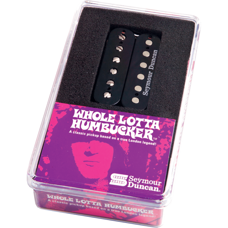 Seymour Duncan SH-18B - Whole lotta hb, chevalet, noir