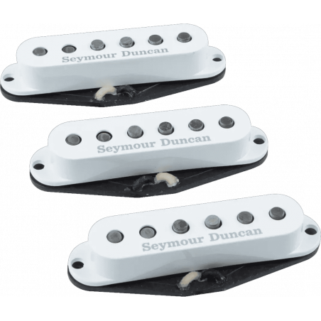 Seymour Duncan SSL-1-CSET-L - Kit vintage strat calibré gaucher, capots blancs