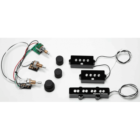 Seymour Duncan REX-PJ-SET - Signature rex brown, pj, kit, noir