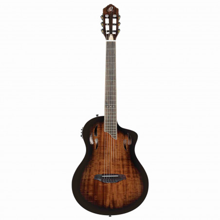 Ortega RTPDLX-ACA - Guitare électro-classique Tourplayer - Dégradé brillant ( + housse)