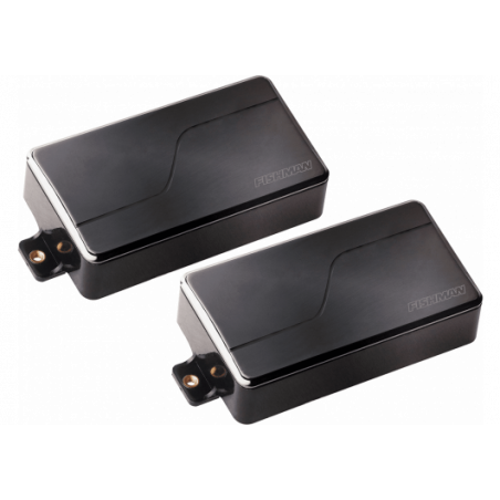 Fishman - Set Fluence Modern Humbucker 3 voix Nickel Noir 6 cordes