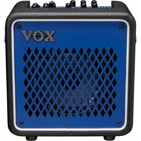 Vox VMG-10-BL - Ampli guitare électrique MINI GO Cobalt Blue - 10W