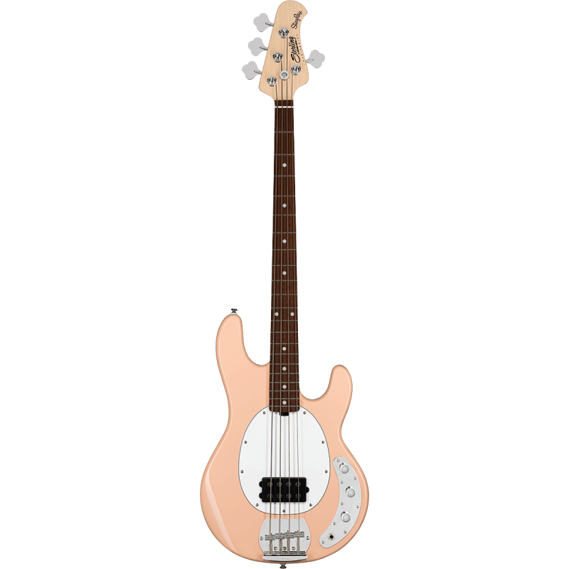 Sterling By Musicman StingRay RAY4 Pueblo Pink - Basse 4 cordes