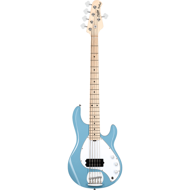 Sterling By Musicman StingRay 5 RAY5 Chopper Blue - Basse 5 cordes