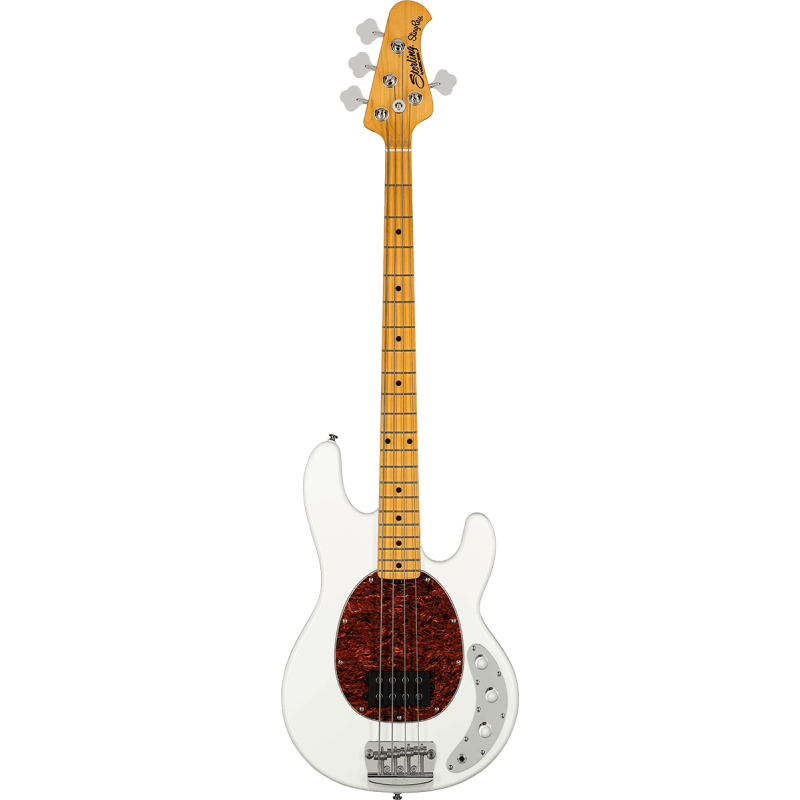 Sterling By Musicman StingRay Classic RAY24CA Olympic White - Basse 4 cordes