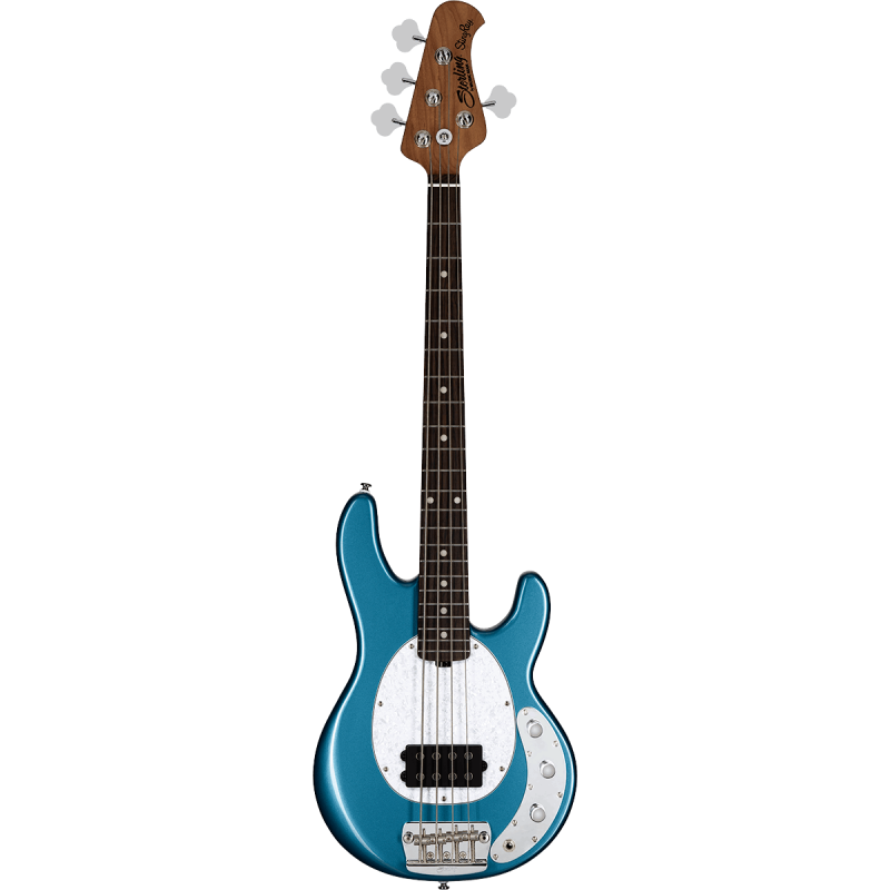 Sterling By Musicman StingRay Short Scale RAYSS4 Toluca Lake Blue - Basse 4 cordes