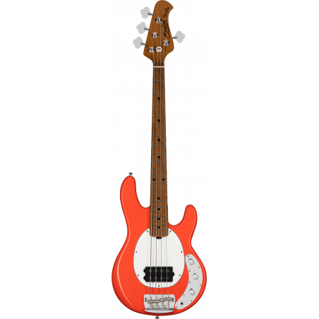 Sterling By Musicman StingRay Short Scale RAYSS4 Fiesta Red - Basse 4 cordes