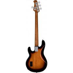 Sterling By Musicman StingRay RAY34 Spalted Maple 3 Tons Sunburst - Basse 4 cordes