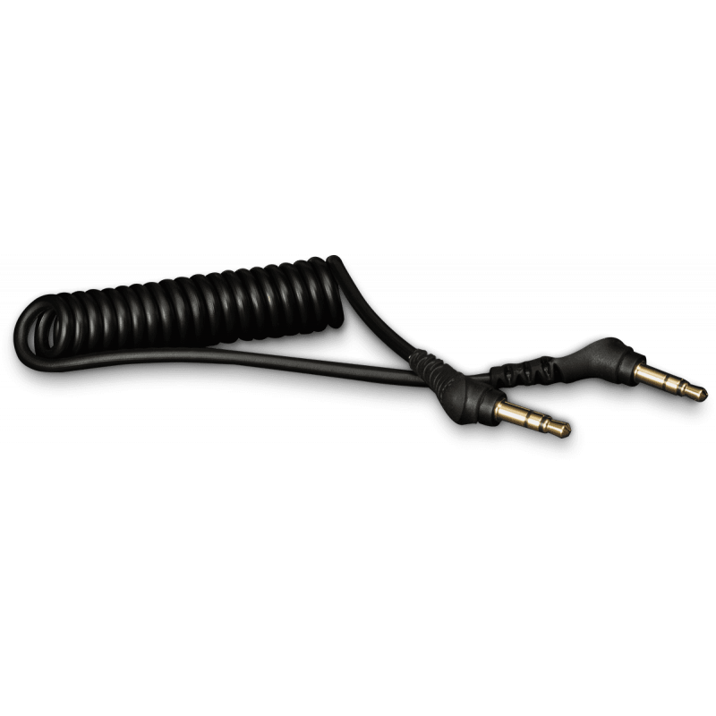 Shure AMV-3.5-3.5 - Câble spirale mini-jack 3,5mm vers 3,5mm