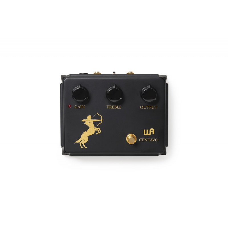 WARM AUDIO CENTAVO BLACKOUT - Pédale overdrive guitare - noire - Édition limitée