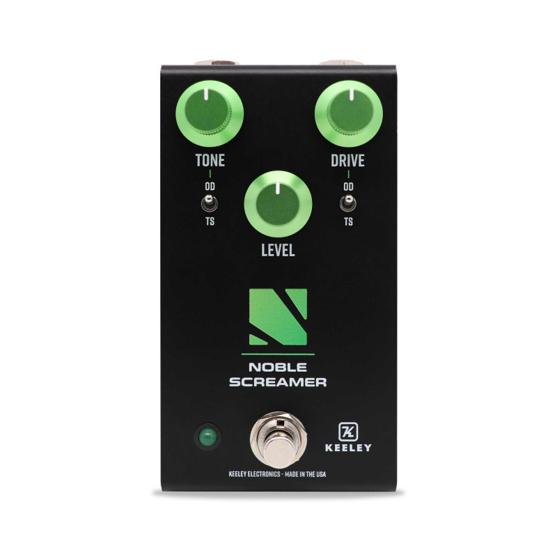 Keeley NOBLE SCREAMER - Overdrive et boost - Noir et vert