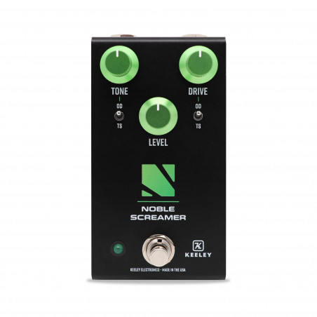 Keeley NOBLE SCREAMER - Overdrive et boost - Noir et vert