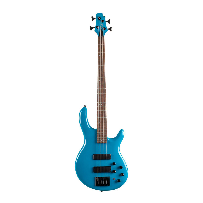 Cort C4 Deluxe - Basse électrique série Artisan C - Candy blue brillant