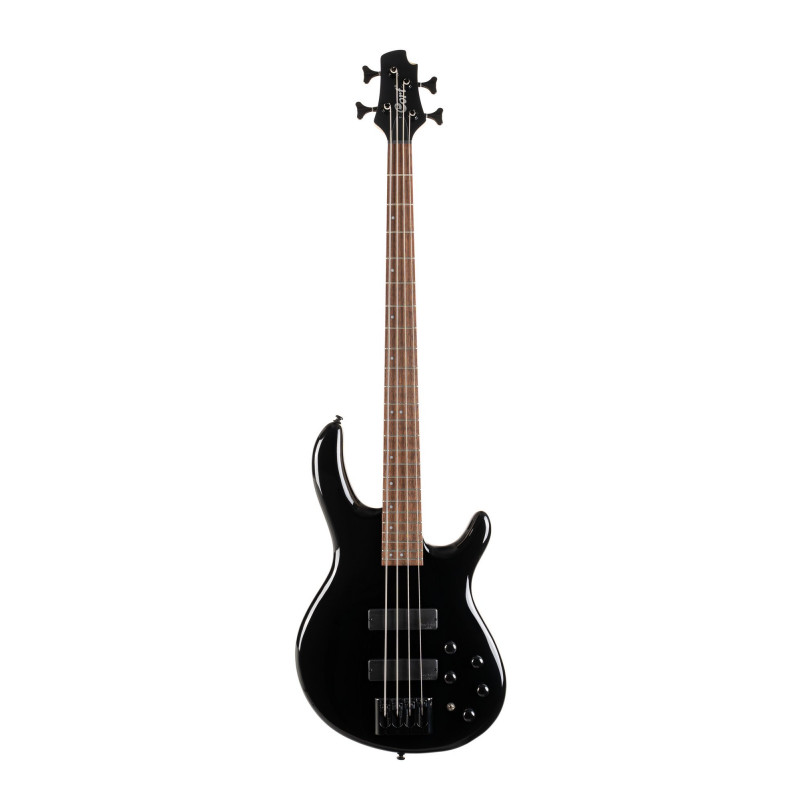 Cort C4 Deluxe - Basse électrique série Artisan C - Noir brillant