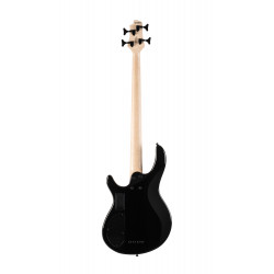 Cort C4 Deluxe - Basse électrique série Artisan C - Noir brillant