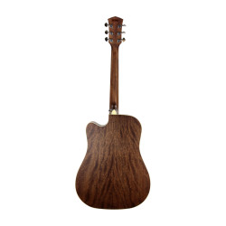 Cort PURE-D - Guitare électro-acoustique Dreadnought - Naturel satiné (+ housse)