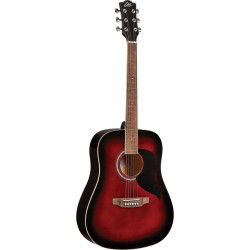 Eko RANGER6-RED - Guitare acoustique Ranger 6 - Red Sunburst