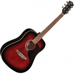 Eko RANGER6-RED - Guitare acoustique Ranger 6 - Red Sunburst