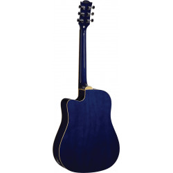 Eko RANGER6CW-EQ-BLU - Guitare électro-acoustique Ranger 6 - Blue Sunburst