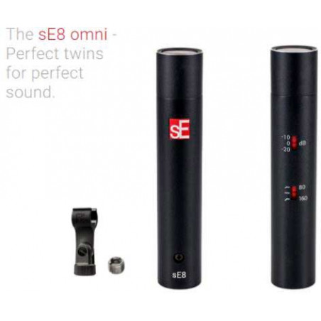 SE Electronics sE8 Omni - Paire de microphones à condensateur