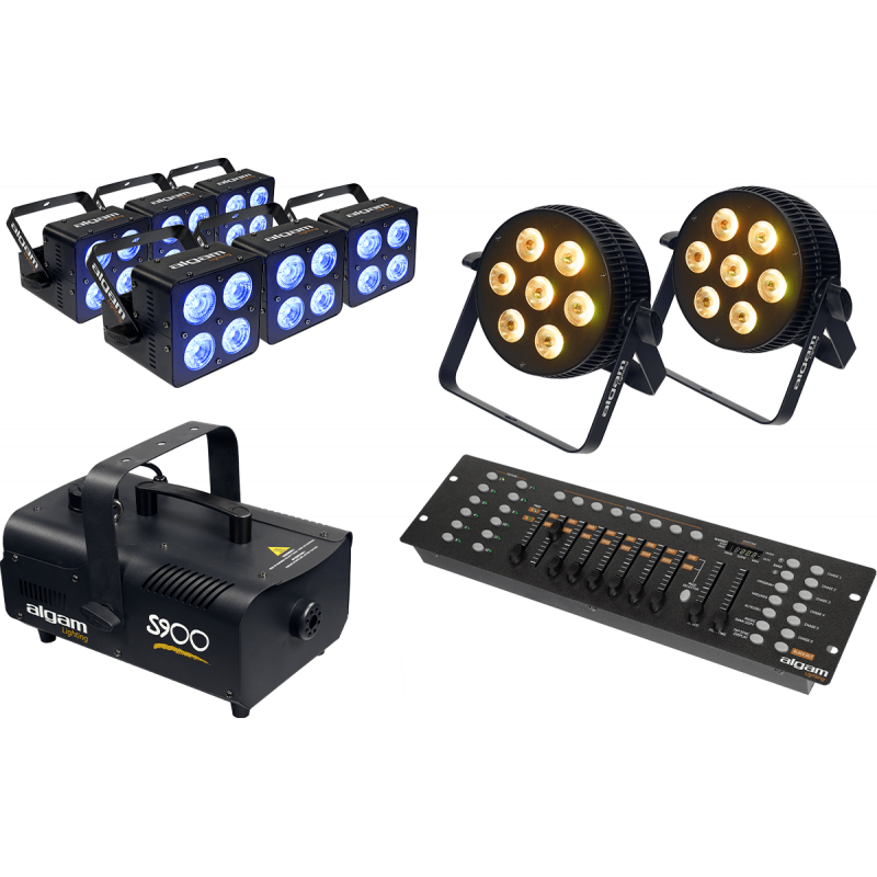 Algam Lighting BUNDLE-VENUE - Ensemble de jeux de lumière