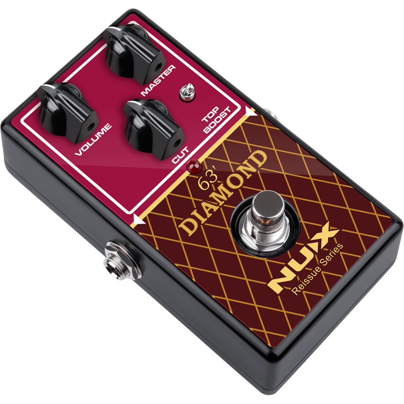 Nux DIAMOND-63OD - Pédale overdrive analogique type British AC-30