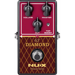 Nux DIAMOND-63OD - Pédale overdrive analogique type British AC-30