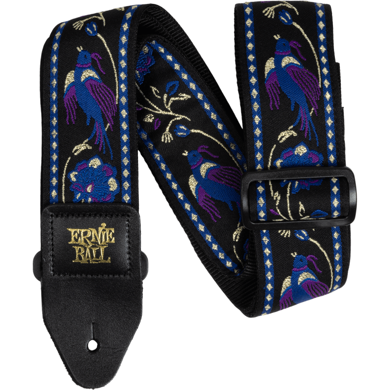 Ernie Ball 5371 - Sangle Jacquard - Purple Pleasant Pheasant