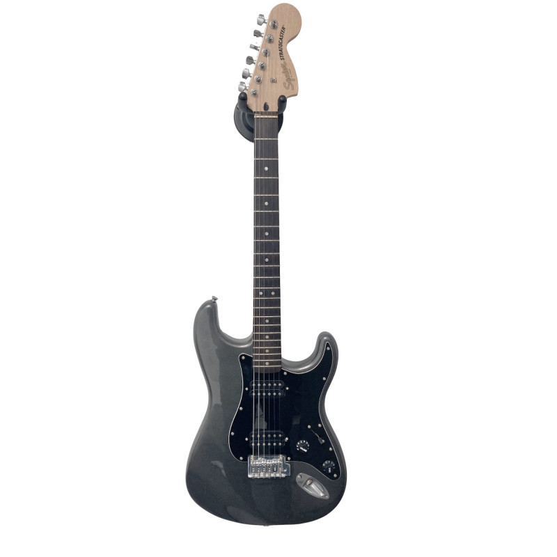 Squier Affinity Series Stratocaster HH - Charcoal Frost Metallic - occasion