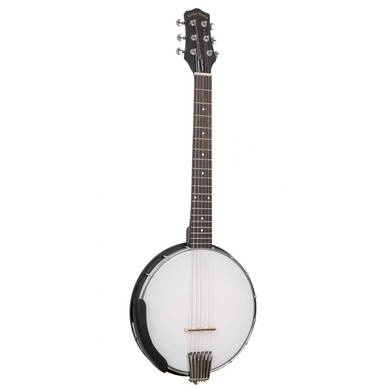 Gold tone AC-6 MINI - Banjo 6 cordes open back, diapason court (+ housse)